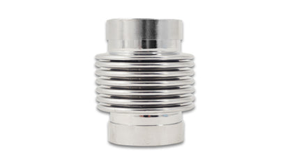 Vibrant ステンレス ベローズアッセンブリー ライナー付 電解研磨 入口/出口内径1.875インチ(約48mm) 全長2.75インチ(約70mm)
