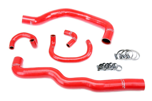 HPS シリコン ホース キット - ラジエーターおよびヒーター ホース 57-2082-RED