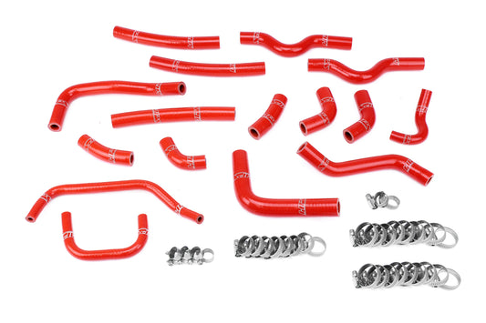 HPS シリコン ホース キット - ヒーター ホース 57-1911-RED