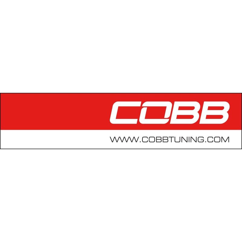 Cobb Tuning 8x2フィート 壁掛けビニールバナー