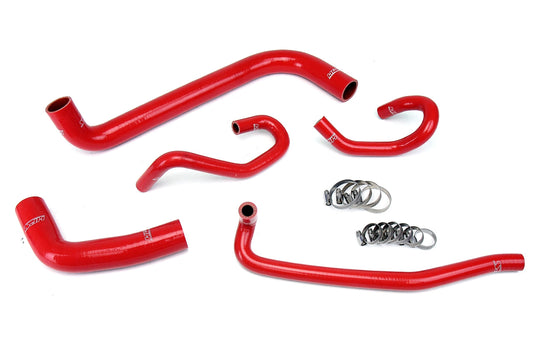 HPS シリコン ホース キット - ラジエーターおよびヒーター ホース 57-1425-RED