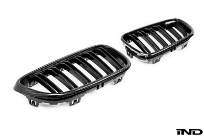 iND f87 m2 2x2 carbon fiber front grilles - iND Distribution