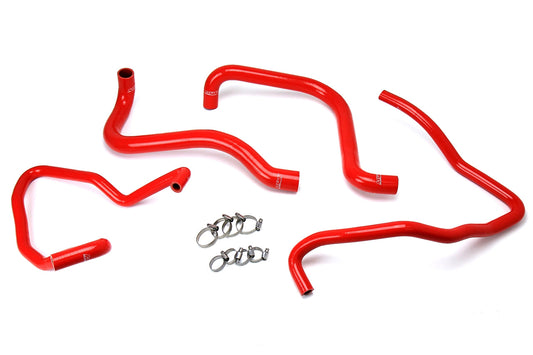 HPS シリコン ホース キット - ラジエーターおよびヒーター ホース 57-1589-RED