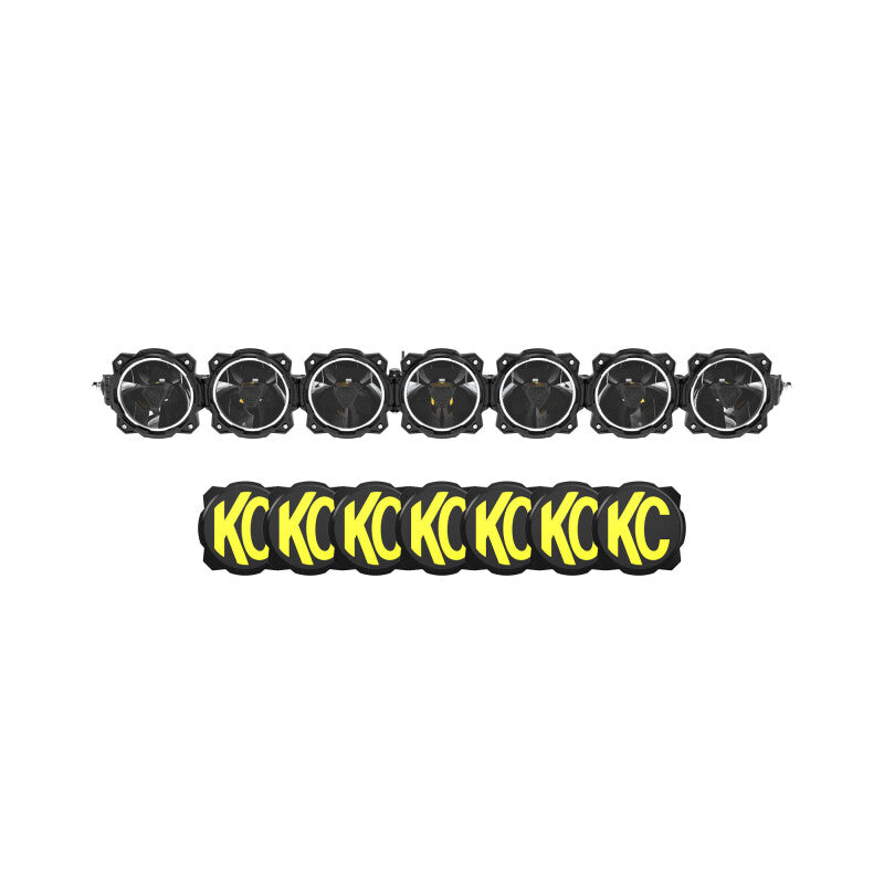 KC HiLiTES Gravity Titan LEDライトバー - 45インチ（約114.3cm）（7灯）
