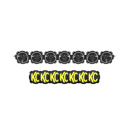 KC HiLiTES Gravity Titan LEDライトバー - 45インチ（約114.3cm）（7灯）