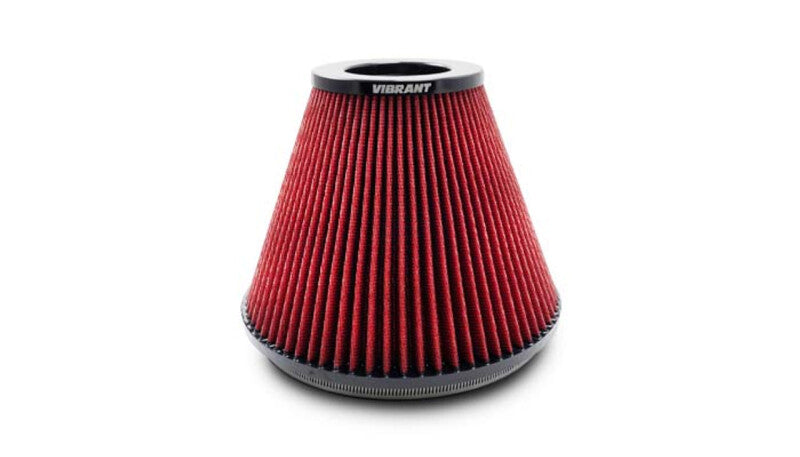 Vibrant The Classic パフォーマンスエアフィルター ベルマウス ファンネル 入口内径8.75インチ(約222mm) x 高さ8.50インチ(約216mm)