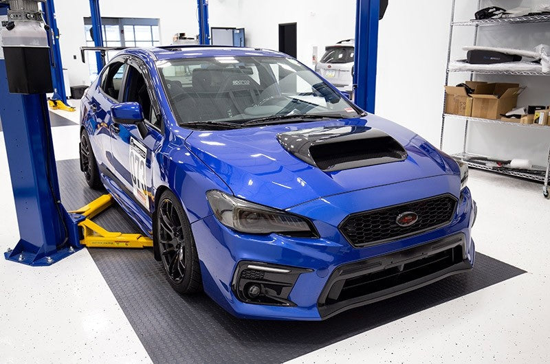 OLM オーバーサイズ カーボンファイバー フードスクープ - 2015年以降 WRX / STI用