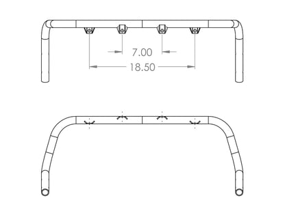 Rally Innovations 2006-2008 スバル フォレスター ラリー ライトバー [SU-SGA-RLB-01]