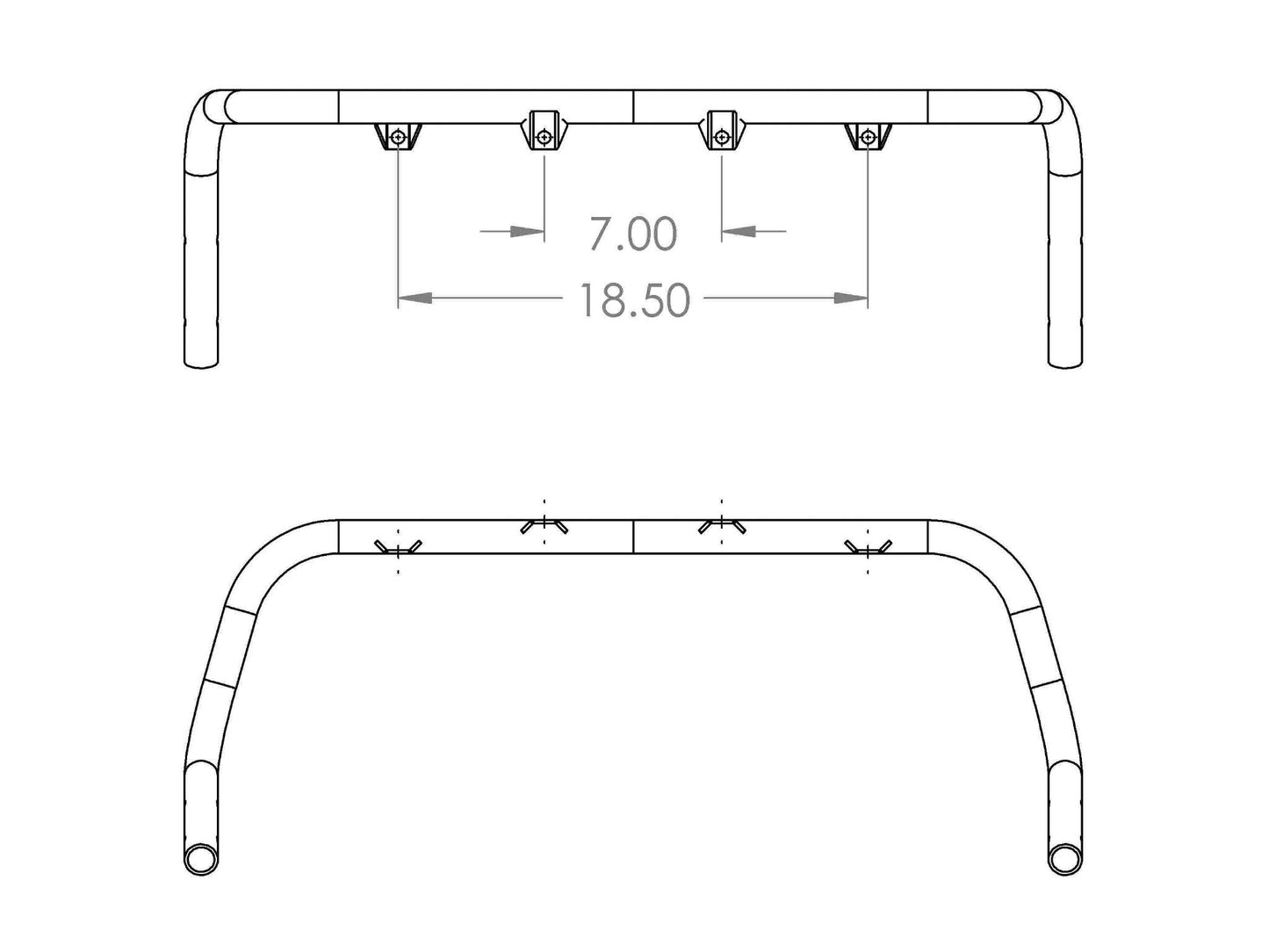 Rally Innovations 2003-2005 スバル フォレスター 2.5X/XS/XT ラリー ライトバー [SU-SGA-RLB-01]