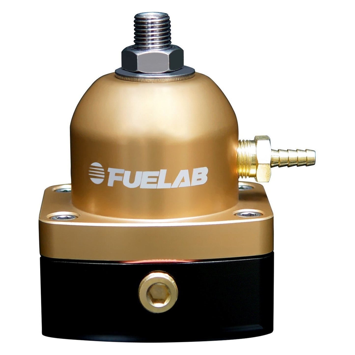 Fuelab 535 シリーズ ミニ デュアル インレット燃料圧力レギュレーター - 6AN 入力/出力 (53501)