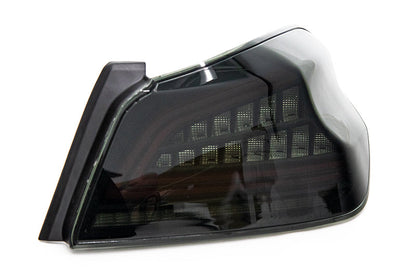 OLM Spec CRテールライト（スモークレンズ・ブラックベース）- 2015-2021 スバル WRX & STI