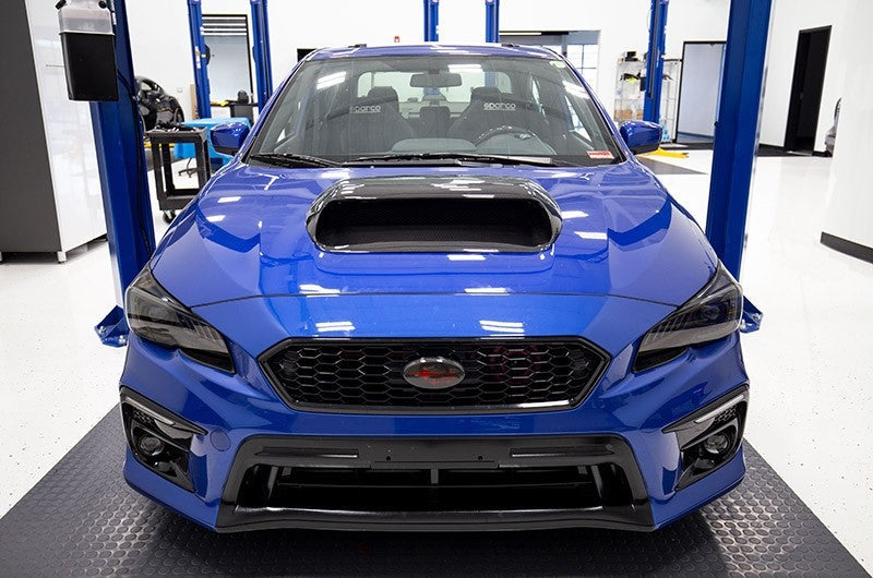OLM オーバーサイズ カーボンファイバー フードスクープ - 2015年以降 WRX / STI用