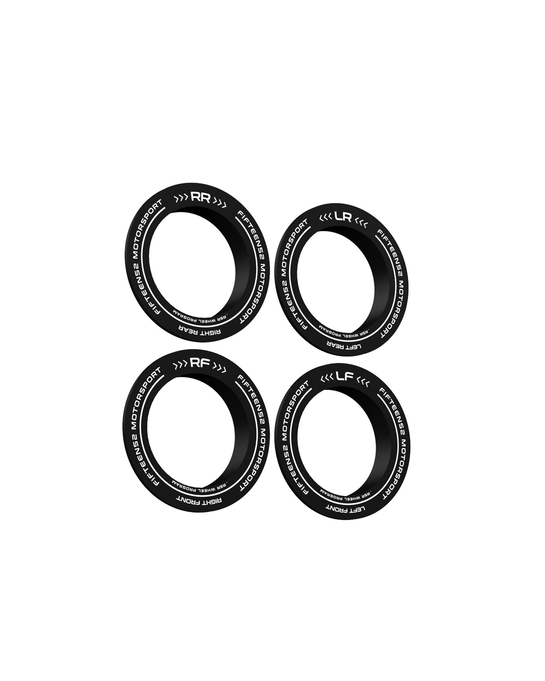 fifteen52 RSRセンターリング ローテーションマーカーセット_アルマイトブラック