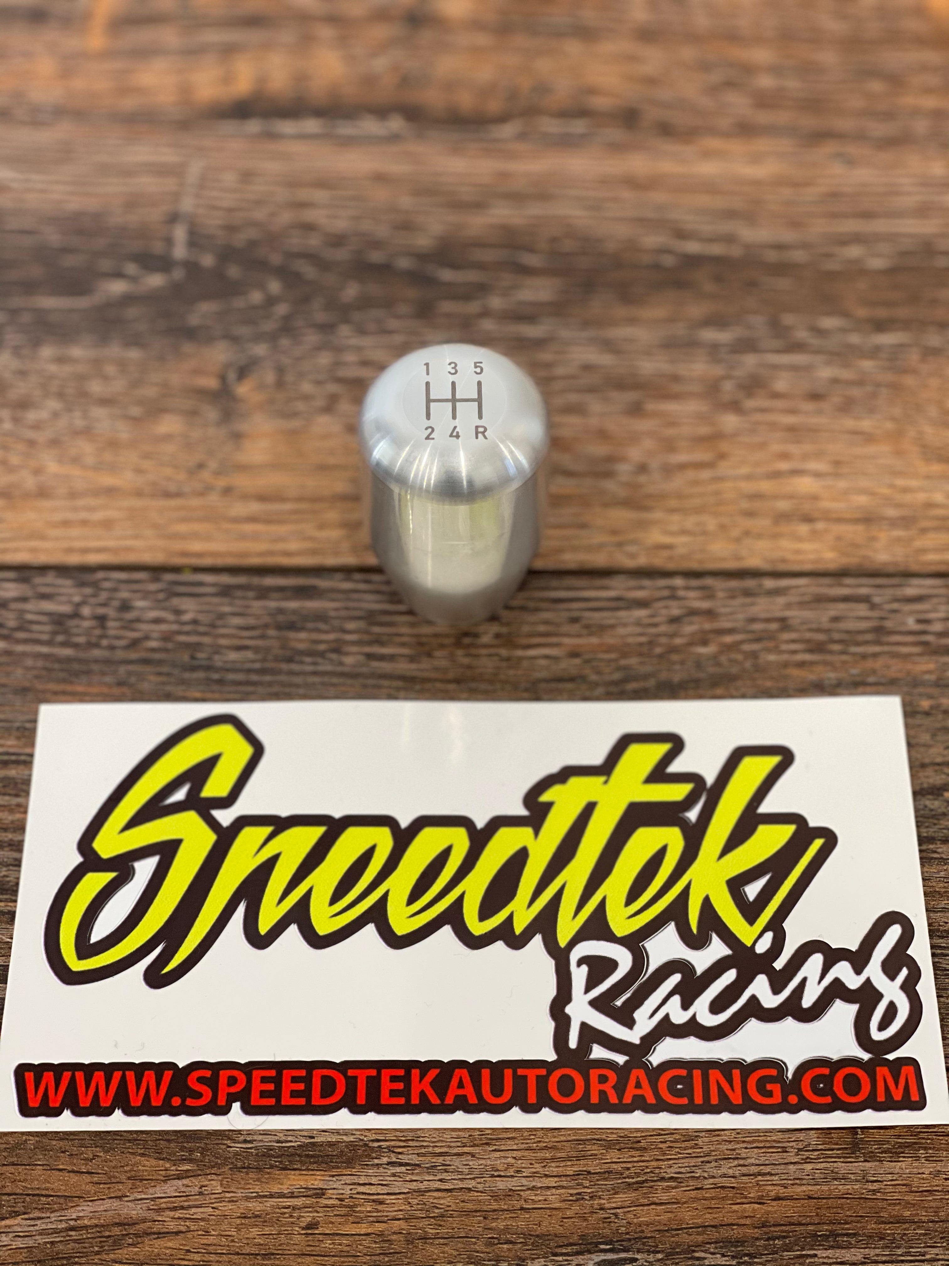 Speed Tek Auto Racing レーススペック ソリッドシフトノブCNCビレット(ロックアウト無し) – Shaft Shop