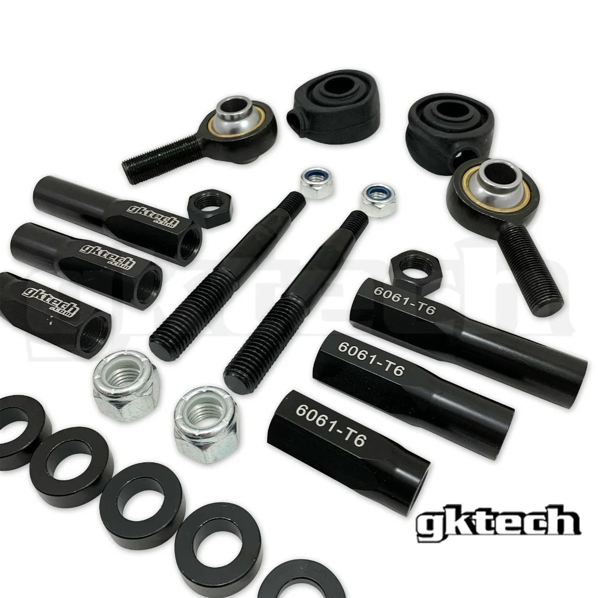 GKTech - S13 240SX/S14/S15/スカイライン タイロッドエンド (12MM/14MM)