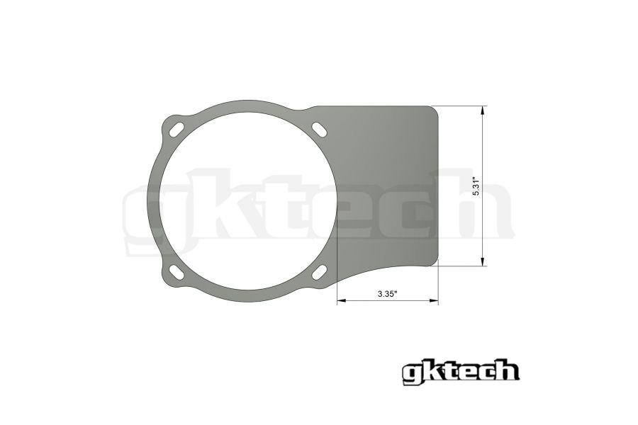 GKTech - 240SX 油圧 E ブレーキ ボルトオンマウント (ユニバーサルタイプ)