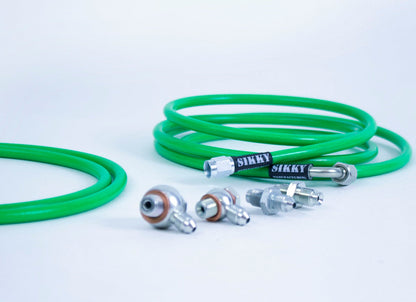 Sikky Manufacturing - ニッサン Z33 / V35 / インフィニティ G35 プルバック油圧サイドブレーキラインキット
