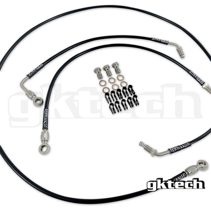 GKTech - ニッサン R33 / R34スカイライン エンジンベイ ブレーキラインデリートキット