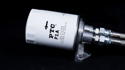 Sikky Manufacturing - オイルフィルターリロケーションキット - ライン OOL 28インチ (SM-RK001)