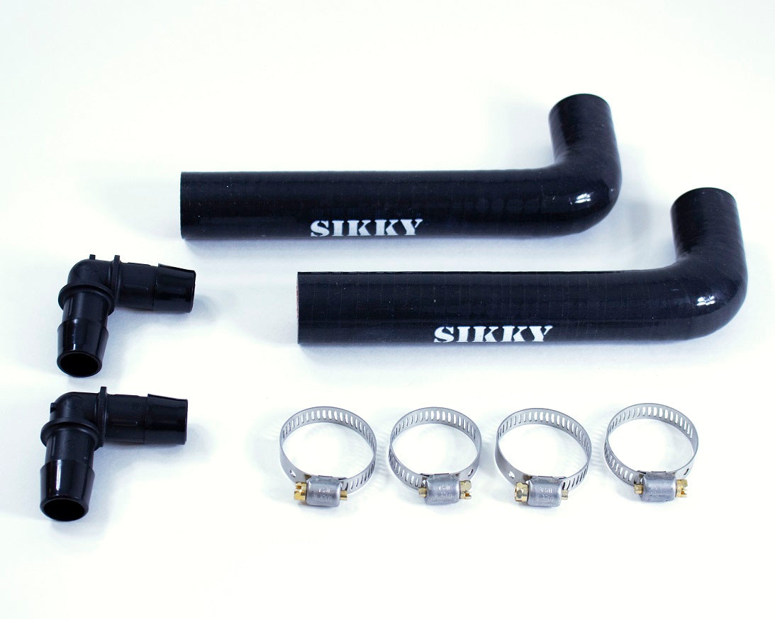 Sikky Manufacturing - 汎用 LSスワップ ヒーターコアラインキット (SM-HK001)