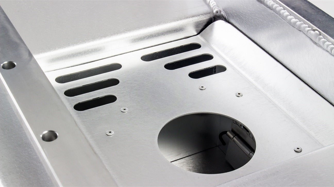 Sikky Manufacturing - LSスワップ オイルパン - 6QT ミッドサンプ スタイル1 (SM-OP004)