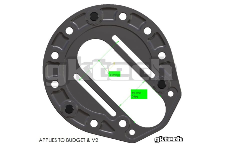 GKTech - 240SX オフセットストラットトップ