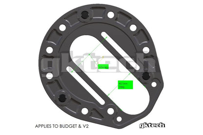 GKTech - 240SX オフセットストラットトップ