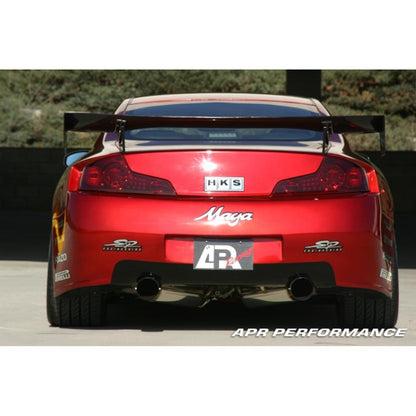 APRパフォーマンス - 2003-2007 インフィニティ G35 クーペ GTR35 ワイドボディエアロダイナミックキット - AB-355000