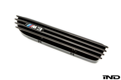 iND e46 m3 black chrome side grille set - iND Distribution