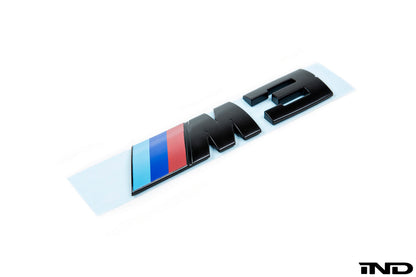 iND e46 m3 painted trunk emblem - iND Distribution