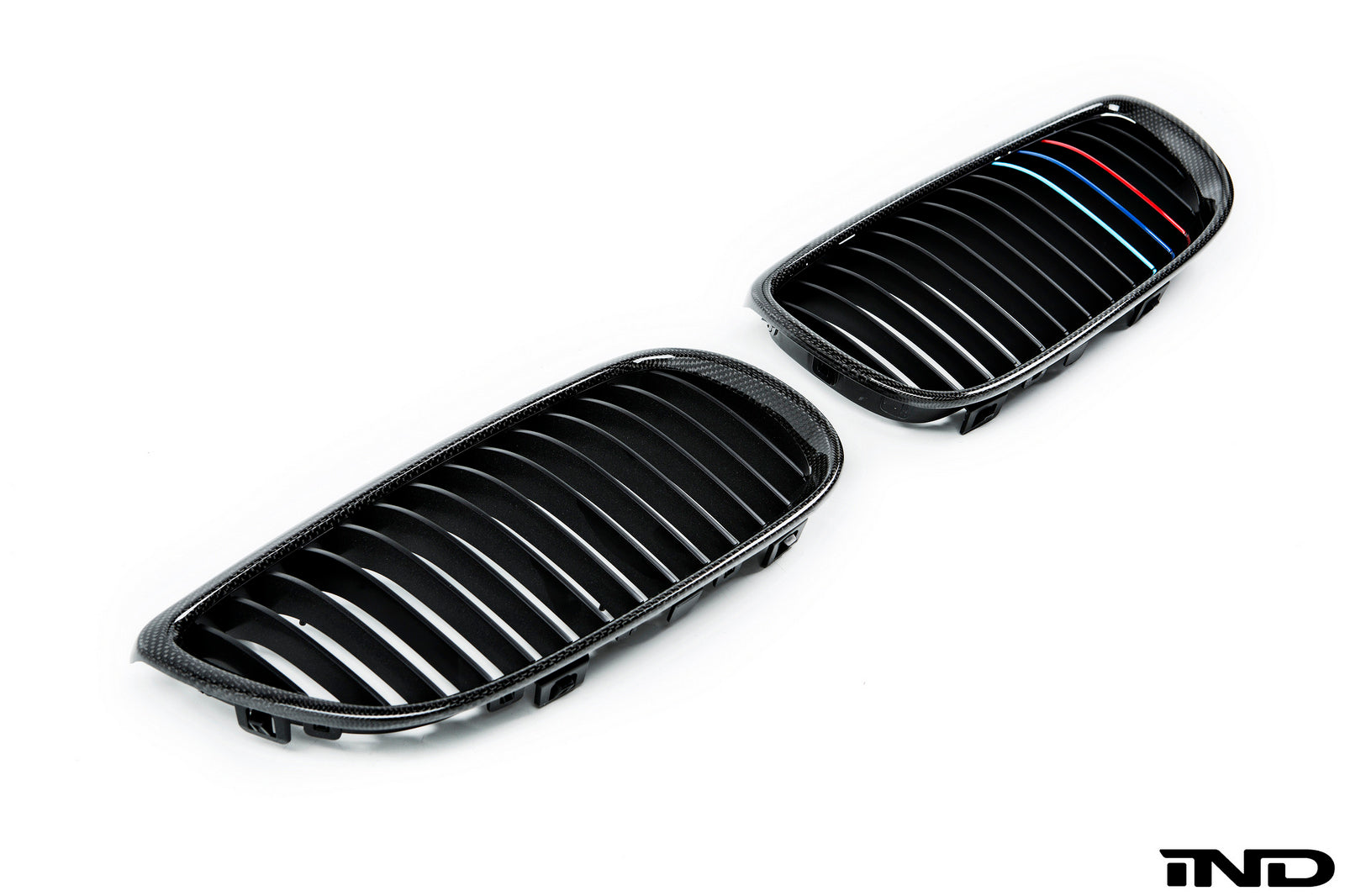 iND e9x m3 carbon fiber front grille set - iND Distribution