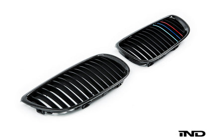 iND e9x m3 carbon fiber front grille set - iND Distribution