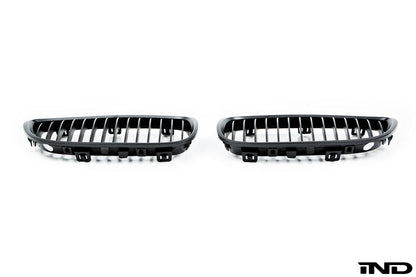 iND e9x m3 matte black front grille set - iND Distribution