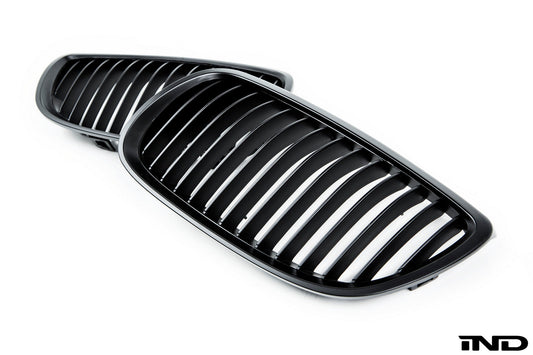 iND e9x m3 matte black front grille set - iND Distribution
