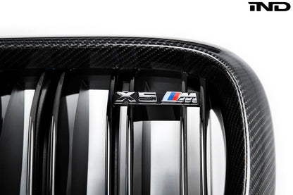 iND f86 x6m carbon fiber front grille set - iND Distribution