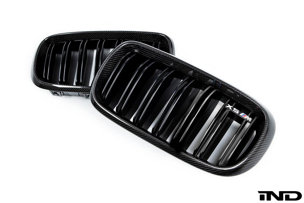 iND f86 x6m carbon fiber front grille set - iND Distribution