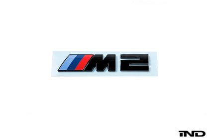 iND f87 m2 painted trunk emblem - iND Distribution
