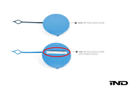 IND F8X M3 / M4 純正交換用牽引フックカバー
