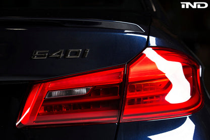 iND g30 540i painted trunk emblem - iND Distribution