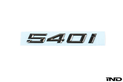 iND g30 540i painted trunk emblem - iND Distribution