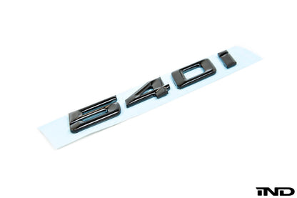 iND g30 540i painted trunk emblem - iND Distribution