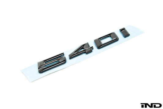 iND g30 540i painted trunk emblem - iND Distribution
