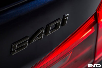 iND g30 540i painted trunk emblem - iND Distribution