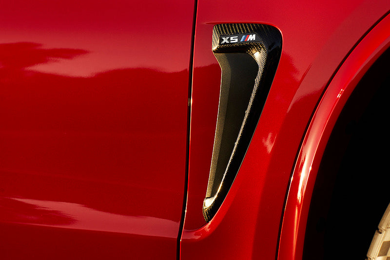 iND f85 x5m carbon fiber side grille set - iND Distribution