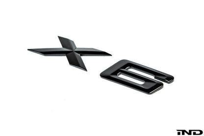 iND f16 x6 painted trunk emblem - iND Distribution