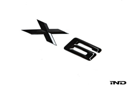 iND f16 x6 painted trunk emblem - iND Distribution