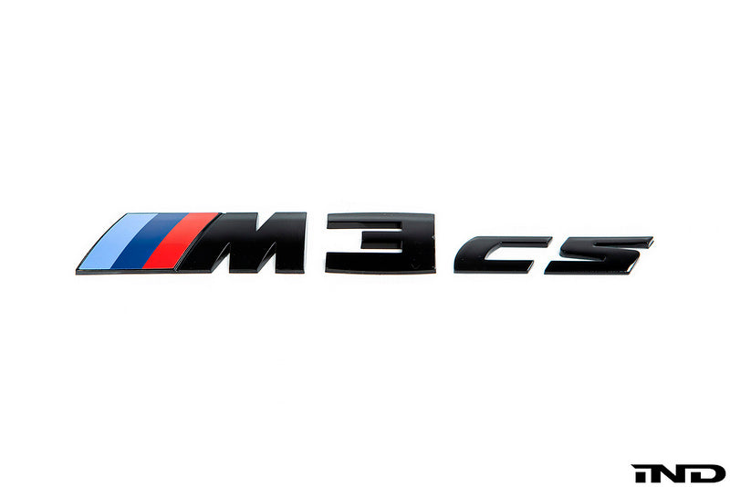 iND f80 m3 cs painted trunk emblem - iND Distribution
