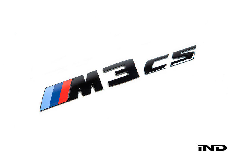 iND f80 m3 cs painted trunk emblem - iND Distribution