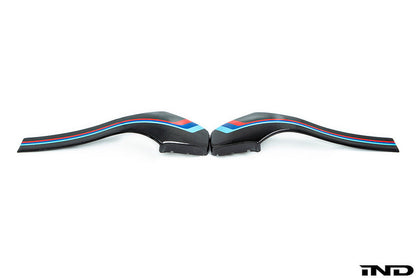 iND f80 m3 f82 m4 painted dry carbon fiber seat back cover set - iND Distribution