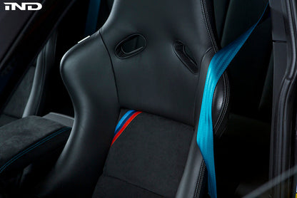 iND f87 m2 colored seat belt set - iND Distribution